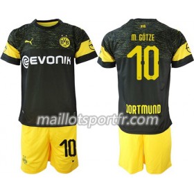 Maillot de Foot Borussia Dortmund M.Gotze 10 Enfant Extérieur 2018/19